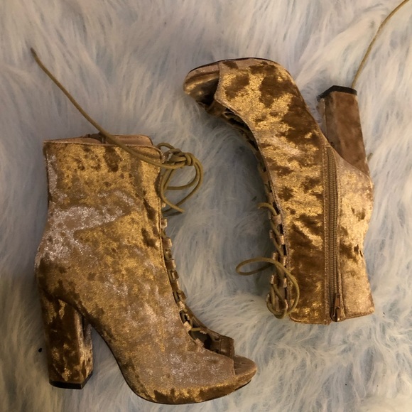 Charlotte Russe Shoes - Lace up boots